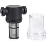 Alphacool Filtro antiparticolato in linea ES Big 2x G1/4" IG/IG Nero/trasparente