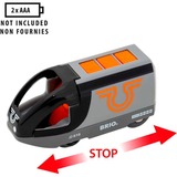 BRIO World treno passeggeri arancione e nero,  veicolo da gioco 