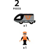 BRIO World treno passeggeri arancione e nero,  veicolo da gioco 