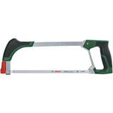Bosch 1600A02ZA8 sega Seghetto 30 cm Nero, Verde, Acciaio inox, Seghetto a mano verde/Nero, Seghetto, Metallo, Plastica, Legno, Bi-metallo, Nero, Verde, Acciaio inox, Nero, Verde, 30 cm