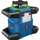 Bosch GRL 650 CHVG 70 m 500-540 nm (< 10mW), Laser rotante blu, 70 m, 1,5 mm/m, 8,5°, 650 m, 600 Giri/min, 360°