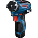 Bosch GSR 12V-35 1750 Giri/min Nero, Blu, Rosso, Cacciavite blu/Nero, Cacciavite elettrico, Impugnatura a pistola, Senza chiave, Nero, Blu, Rosso, Senza spazzola, Clip da cintura