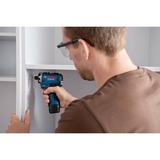 Bosch GSR 12V-35 1750 Giri/min Nero, Blu, Rosso, Cacciavite blu/Nero, Cacciavite elettrico, Impugnatura a pistola, Senza chiave, Nero, Blu, Rosso, Senza spazzola, Clip da cintura