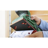 Bosch PSS 250 AE Levigatrice orbitale 24000 OPM Nero, Verde 250 W verde, Levigatrice orbitale, Velcro, Nero, Verde, EN 60745, 14000 OPM, 24000 OPM