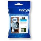 Brother LC422C cartuccia d'inchiostro 1 pz Originale Ciano Ciano, 1 pz, 550 pagine, Confezione singola