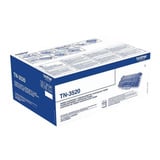 Brother TN-3520 cartuccia toner 1 pz Originale Nero 20000 pagine, Nero, 1 pz