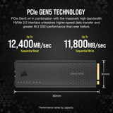 Corsair CSSD-F1000GBMP700PNH, Disco a stato solido Nero