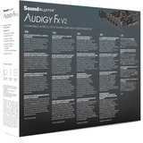 Creative Sound blaster audigy fx v2 Interno 5.1 canali PCI-E 5.1 canali, Interno, 24 bit, 120 dB, PCI-E