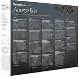 Creative Sound blaster audigy fx v2 Interno 5.1 canali PCI-E, Scheda audio 5.1 canali, Interno, 24 bit, 120 dB, PCI-E