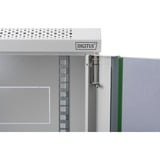 Digitus Alloggiamento a parete Serie Dynamic Basic - 600 x 450 mm (L x P), IT armadio grigio chiaro, Da parete, 12U, 60 kg, Grigio