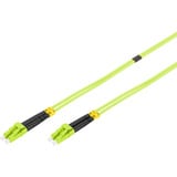 Digitus Cavo patch LWL, duplex, connettore LC > LC, multimodo OM5 verde chiaro