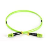 Digitus Cavo patch LWL, duplex, connettore LC > LC, multimodo OM5 verde chiaro