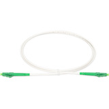 Digitus Cavo patch in fibra ottica simplex, rinforzato in acciaio, monomodale, LC/APC > LC/APC bianco