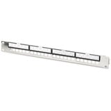 Digitus Pannello patch modulare, 24 porte RJ-45, Patch Panel argento