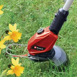 EINHELL Decespugliatore a batteria Power X-Change GE-CT 18 Li, 18 Volt, Tagliabordi rosso/Nero