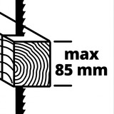 EINHELL TH-JS 85 seghetto elettrico 620 W 2 kg 230 V, 620 W, 2 kg, 98 mm, 340 mm, 286 mm