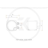 EKWB EK-Nucleus AIO CR240 Lux D-RGB, Raffreddamento ad acqua Nero