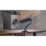 ENDORFY Atlas GS Single, Base per monitor Nero