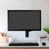 Ergotron MXV Braccio per Monitor da Parete, Base per monitor Nero