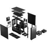 Fractal Design Define 7 Mini Black Solid, Chassis Tower Nero
