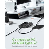ICY BOX 61121, Disk enclosure Nero