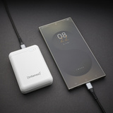 Intenso XS10000 Polimeri di litio (LiPo) 10000 mAh Bianco, Powerbank  bianco, 10000 mAh, Polimeri di litio (LiPo), Bianco
