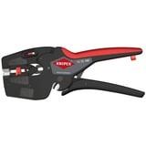 KNIPEX 12 72 190, Pinza stripper Nero/Rosso