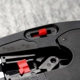 KNIPEX 12 72 190, Pinza stripper Nero/Rosso