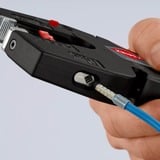 KNIPEX 12 72 190, Pinza stripper Nero/Rosso