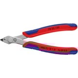 KNIPEX 78 23 125 pinza Pinze per taglio laterale, Pinze per elettronica rosso/Blu, Pinze per taglio laterale, Acciaio, Plastica, Blu/Rosso, 12,5 cm, 55 g