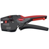 KNIPEX NexStrip Utensile multiuso per elettricista, Pinza stripper Nero/Rosso