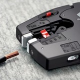 KNIPEX NexStrip Utensile multiuso per elettricista, Pinza stripper Nero/Rosso