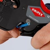 KNIPEX NexStrip Utensile multiuso per elettricista, Pinza stripper Nero/Rosso