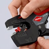 KNIPEX NexStrip Utensile multiuso per elettricista, Pinza stripper Nero/Rosso
