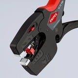KNIPEX NexStrip Utensile multiuso per elettricista, Pinza stripper Nero/Rosso