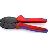 KNIPEX PreciForce Crimpzange 97 52 34 SB, Pinza crimpatrice rosso/Blu