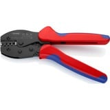 KNIPEX PreciForce Crimpzange 97 52 34 SB, Pinza crimpatrice rosso/Blu