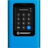 Kingston IronKey Vault Privacy 80 3.84 TB, Disco a stato solido blu/Nero