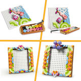 LEGO Creator 3-in-1 Quadro decorativo floreale, Giochi di costruzione 