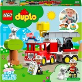 LEGO DUPLO Autopompa, Giochi di costruzione Set da costruzione, 2 anno/i, Plastica, 21 pz, 593 g