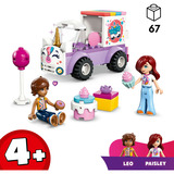 LEGO Friends Camion per la consegna di torte unicorno, Giochi di costruzione 