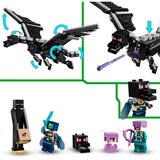LEGO Minecraft L’Enderdrago e la Nave dell’End, Giochi di costruzione Set da costruzione, 8 anno/i, Plastica, 657 pz, 1,05 kg