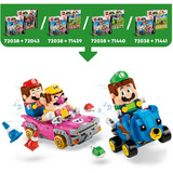 LEGO Super Mario 72038 Mario Kart – Wario e Re Boo, Giocattolo Interattivo con 2 Macchine e 2 Figure, Regalo per Bambini 8+, Giochi di costruzione Giocattolo Interattivo con 2 Macchine e 2 Figure, Regalo per Bambini 8+, Set da costruzione, 8 anno/i, Plastica, 512 pz, 677 g