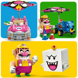 LEGO Super Mario 72038 Mario Kart – Wario e Re Boo, Giocattolo Interattivo con 2 Macchine e 2 Figure, Regalo per Bambini 8+, Giochi di costruzione Giocattolo Interattivo con 2 Macchine e 2 Figure, Regalo per Bambini 8+, Set da costruzione, 8 anno/i, Plastica, 512 pz, 677 g