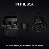 Logitech G923 Nero USB 2.0 Sterzo + Pedali Analogico/Digitale PC, Xbox One, Xbox Series S, Xbox Series X, Volante Nero, Sterzo + Pedali, PC, Xbox One, Xbox Series S, Xbox Series X, D-pad, Analogico/Digitale, 900°, Cablato