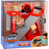 MGA Entertainment Little Tikes Creative Construction - Set di misurazione e taglio, I ragazzi di attrezzo 