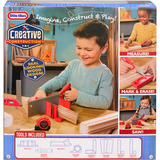 MGA Entertainment Little Tikes Creative Construction - Set di misurazione e taglio, I ragazzi di attrezzo 