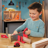 MGA Entertainment Little Tikes Creative Construction - Set di misurazione e taglio, I ragazzi di attrezzo 