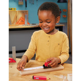 MGA Entertainment Little Tikes Creative Construction - Set di misurazione e taglio, I ragazzi di attrezzo 
