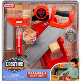 MGA Entertainment Little Tikes Creative Construction - Set di misurazione e taglio, I ragazzi di attrezzo 